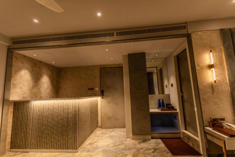 ויסאקפאטנם Hotel Ocean Blue מראה חיצוני תמונה