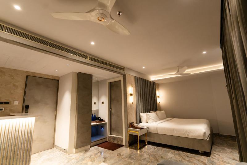 ויסאקפאטנם Hotel Ocean Blue מראה חיצוני תמונה